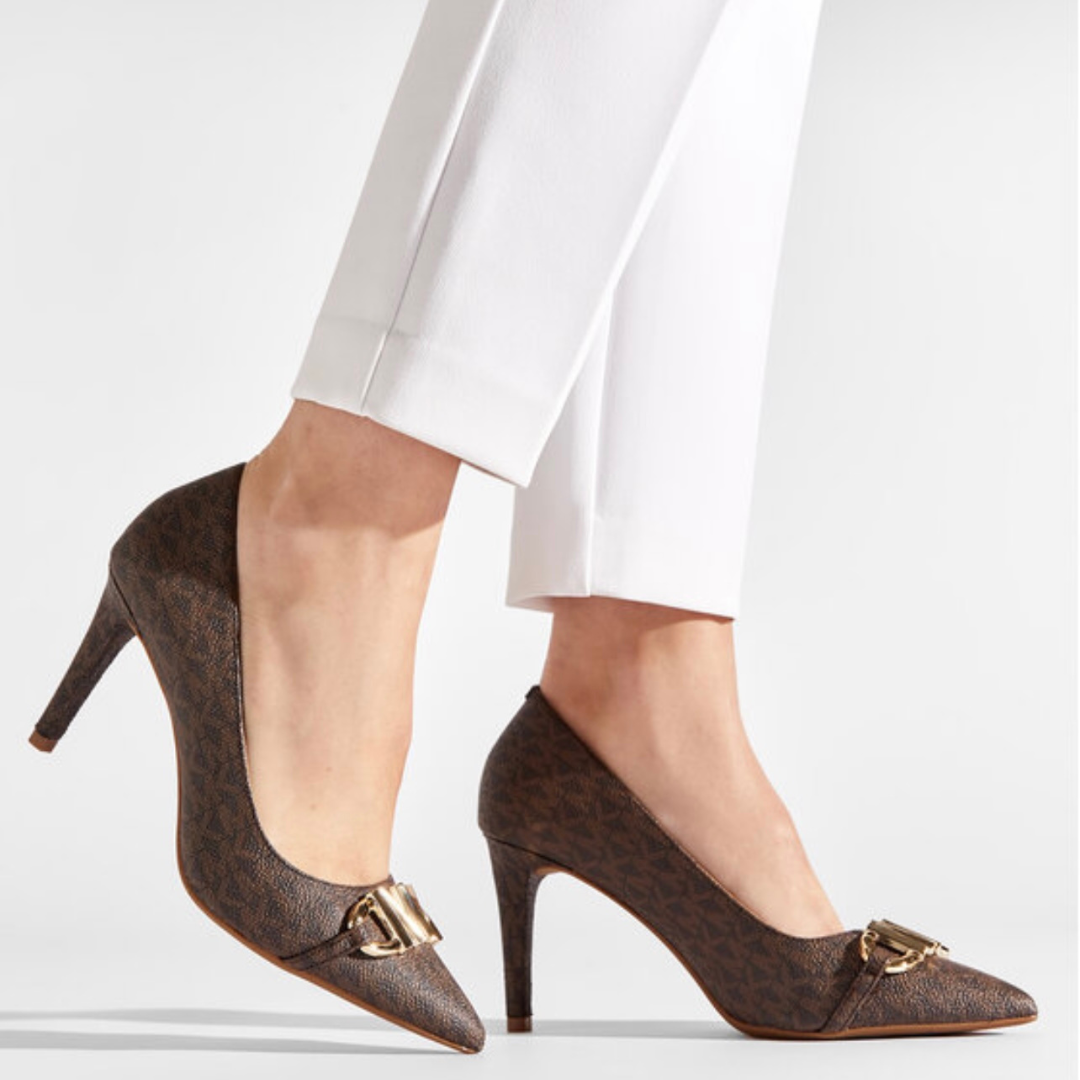 Michael kors brown pumps online