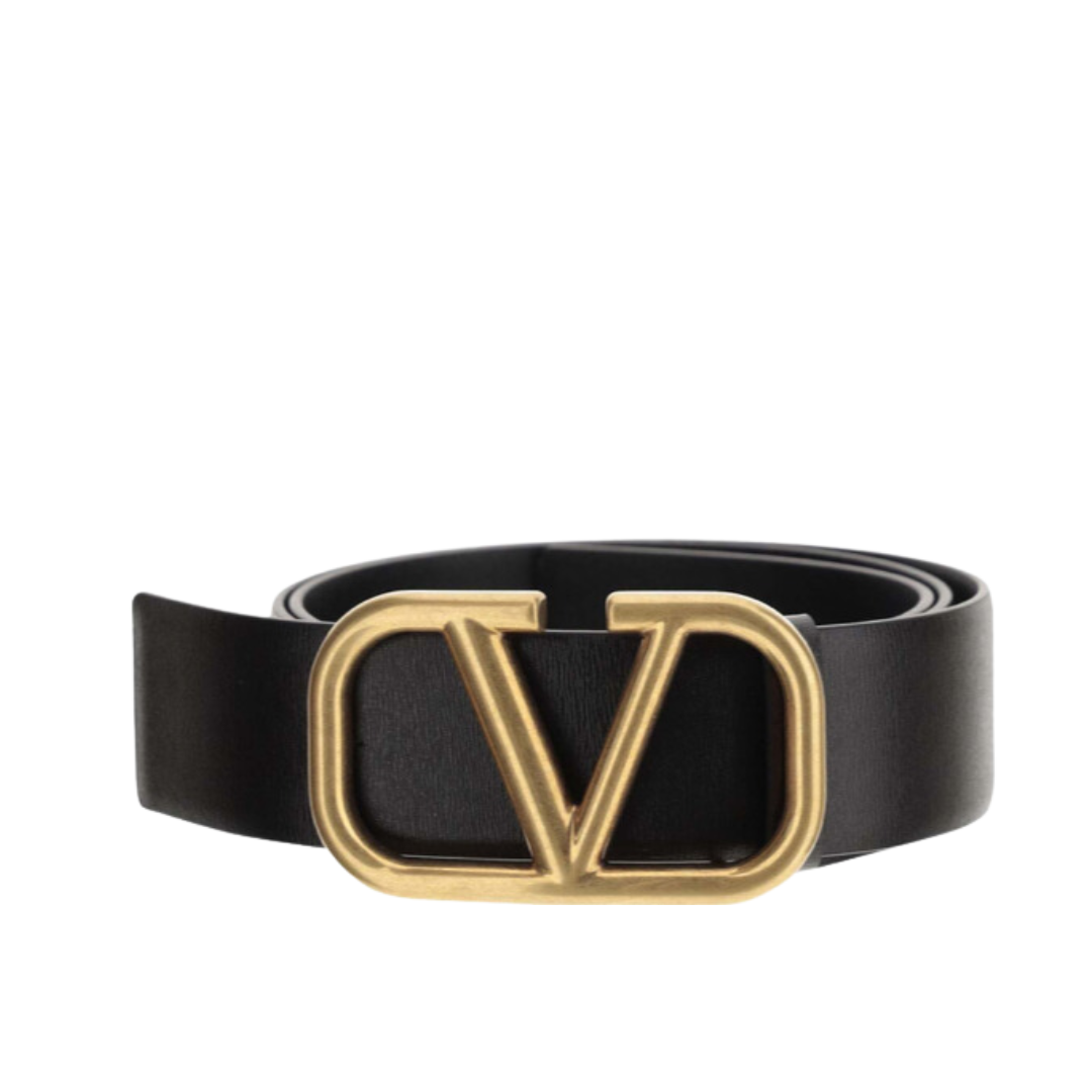 VALENTINO GARAVANI V LOGO SIGNATURE BELT