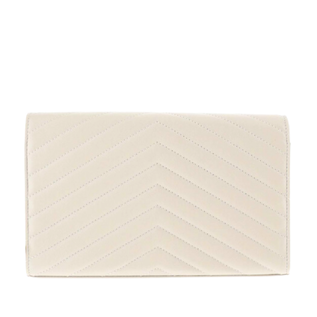 SAINT LAURENT SMALL IN QUILTED  ENVELOPE BAG