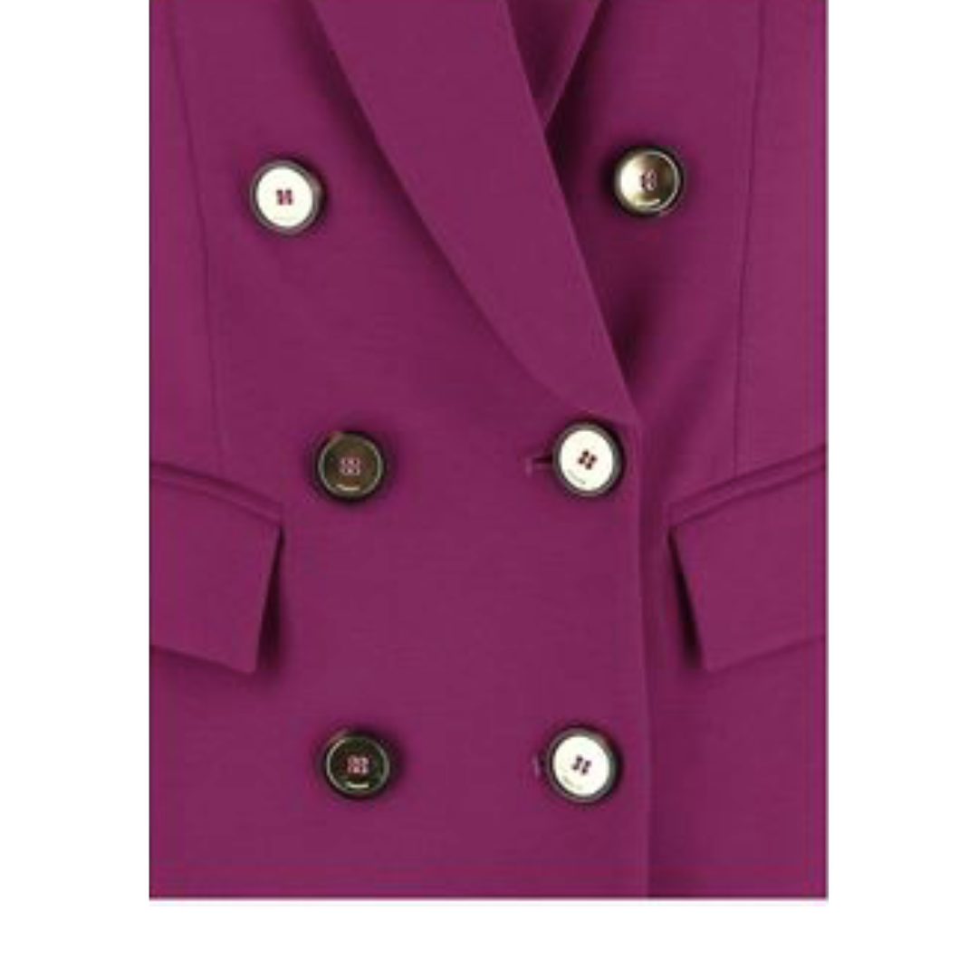 PINKO DOUBLE BREASTED BLAZER (PINK)