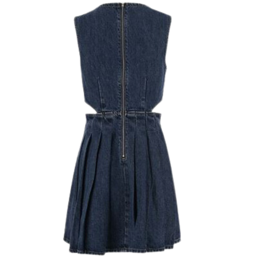 SELF PORTRAIT DENIM DRESS