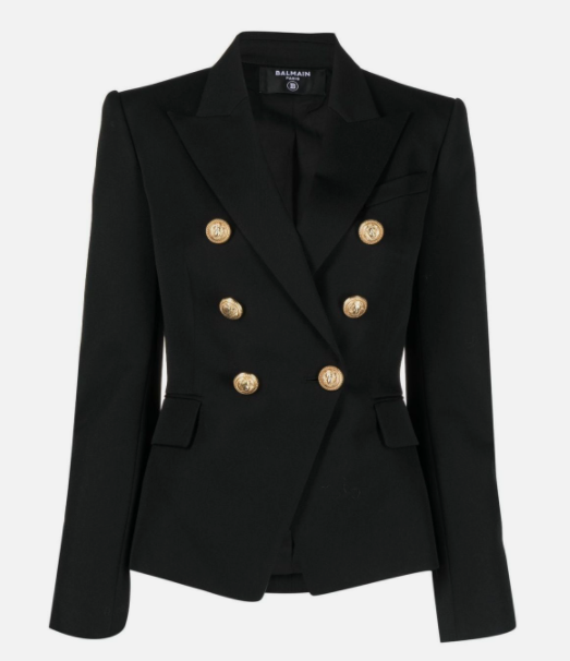 Balmain Double-breasted Tailored Blazer